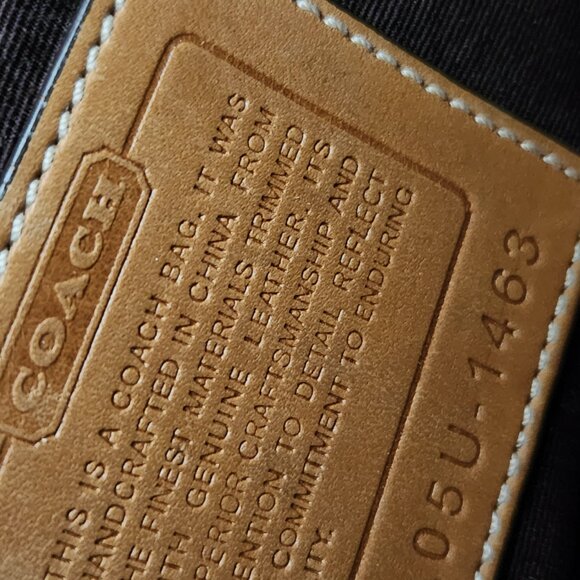 Vintage Coach Soho Signature C's Brown Shoulder Bag - Picture 15 of 15